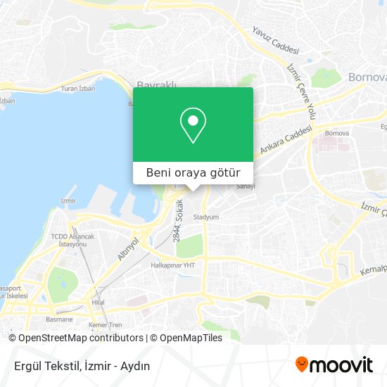 Ergül Tekstil harita