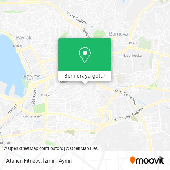 Atahan Fitness harita
