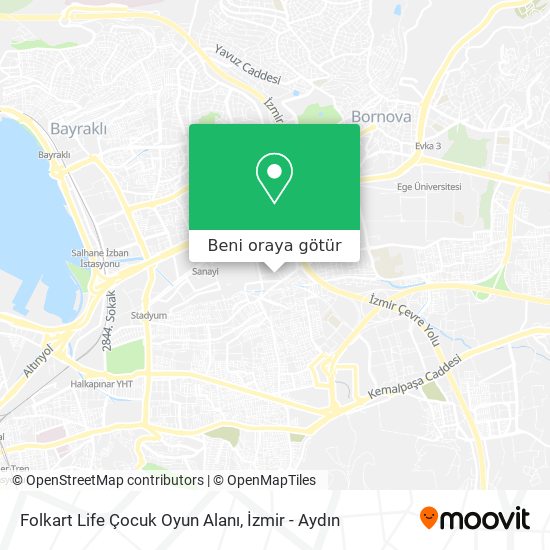 Folkart Life Çocuk Oyun Alanı harita