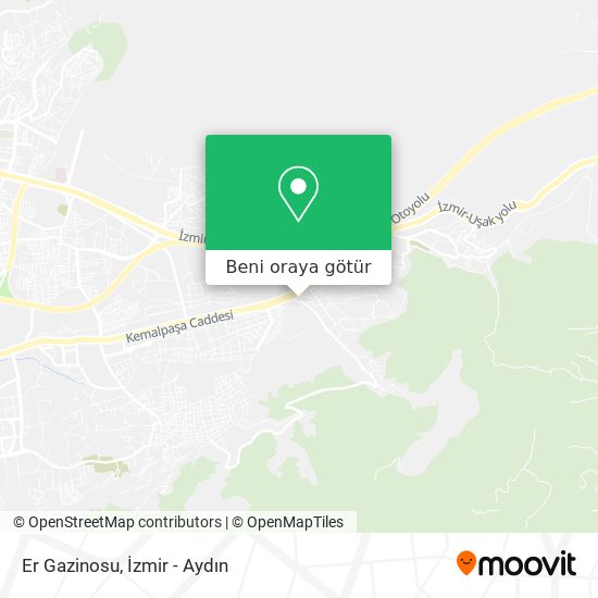 Er Gazinosu harita