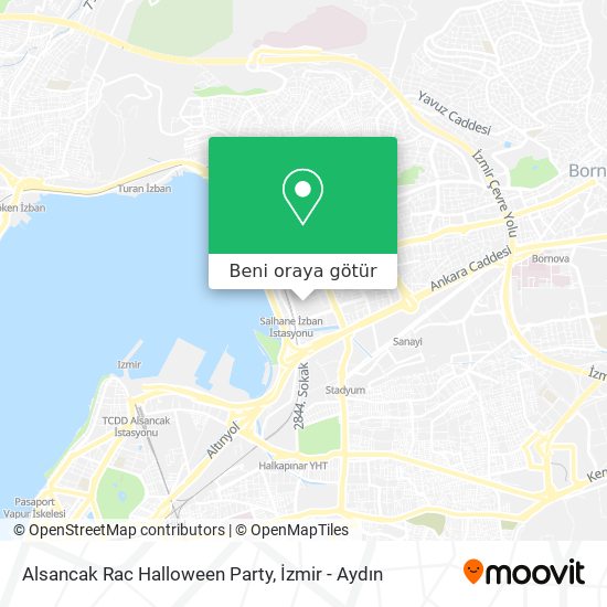 Alsancak Rac Halloween Party harita