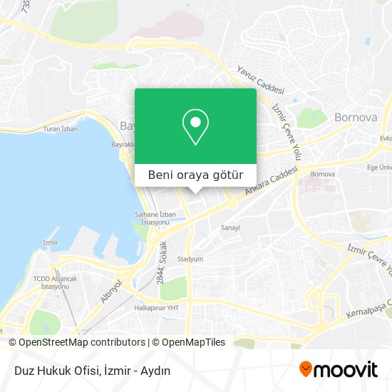 Duz Hukuk Ofisi harita