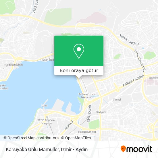 Karsıyaka Unlu Mamuller harita