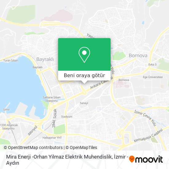 Mira Enerji -Orhan Yilmaz Elektrik Muhendislik harita