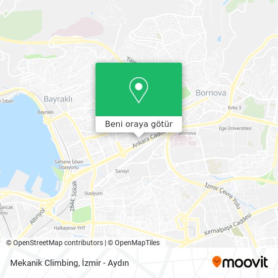 Mekanik Climbing harita
