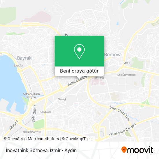 İnovathink Bornova harita