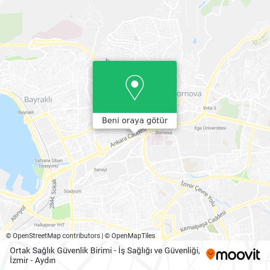 Ortak Sağlık Güvenlik Birimi - İş Sağlığı ve Güvenliği harita