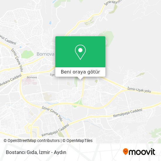 Bostancı Gıda harita