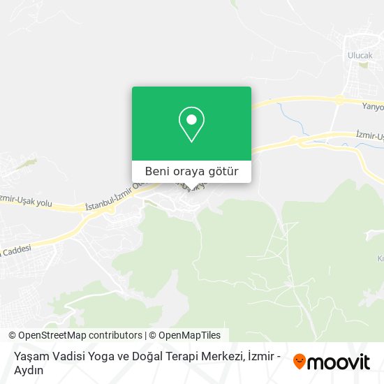 Yaşam Vadisi Yoga ve Doğal Terapi Merkezi harita