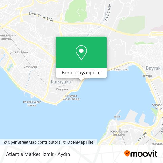 Atlantis Market harita