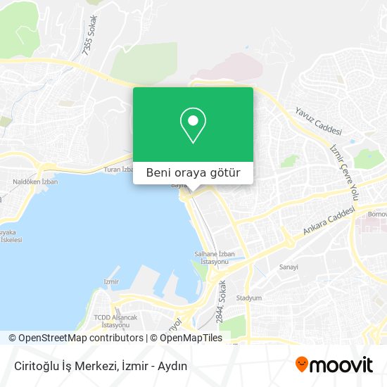 Ciritoğlu İş Merkezi harita