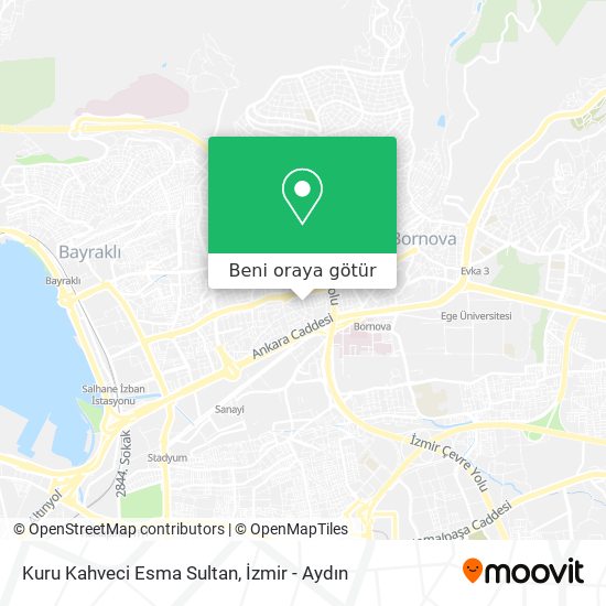 Kuru Kahveci Esma Sultan harita