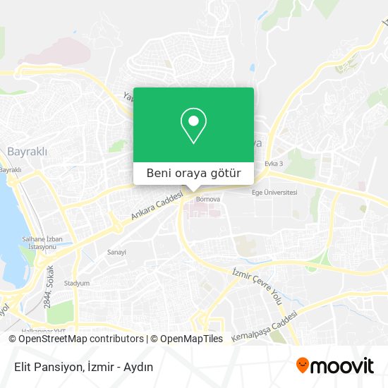 Elit Pansiyon harita