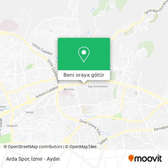 Arda Spor harita