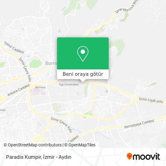 Paradis Kumpir harita