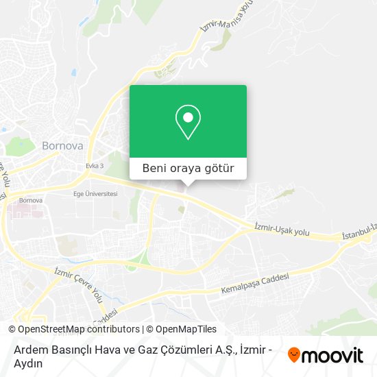 Ardem Basınçlı Hava ve Gaz Çözümleri A.Ş. harita