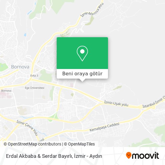 Erdal Akbaba & Serdar Bayırlı harita