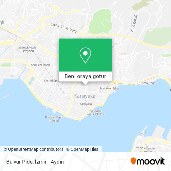 Bulvar Pide harita