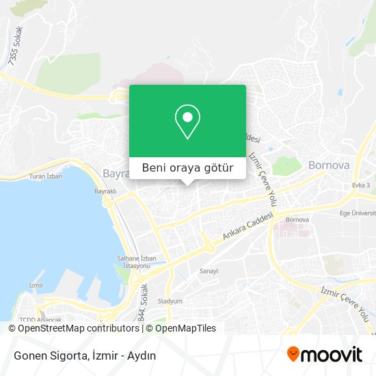 Gonen Sigorta harita