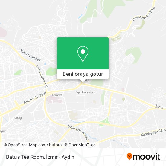 Batu's Tea Room harita