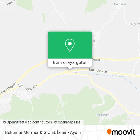 Bekamar Mermer & Granit harita