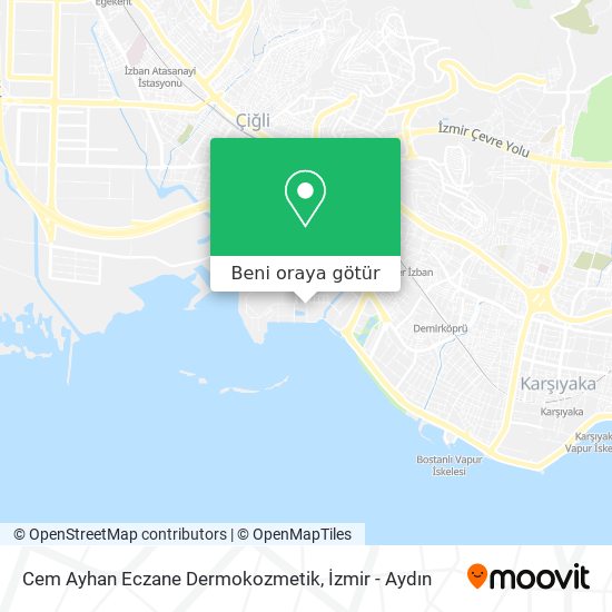 Cem Ayhan Eczane Dermokozmetik harita
