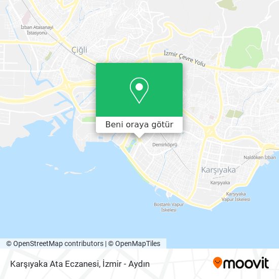 Karşıyaka Ata Eczanesi harita