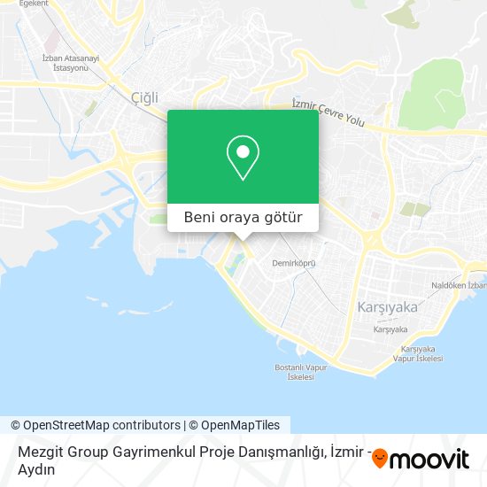 Mezgit Group Gayrimenkul Proje Danışmanlığı harita