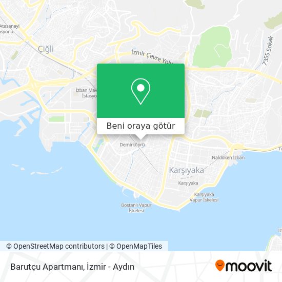 Barutçu Apartmanı harita