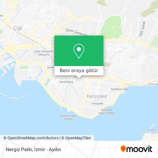 Nergiz Parkı harita
