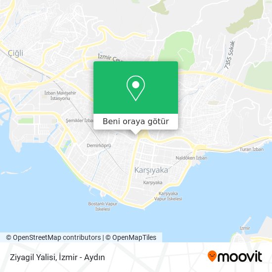 Ziyagil Yalisi harita