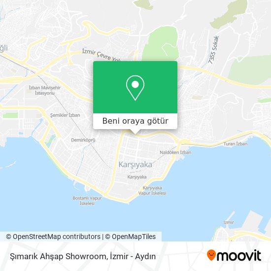 Şımarık Ahşap Showroom harita