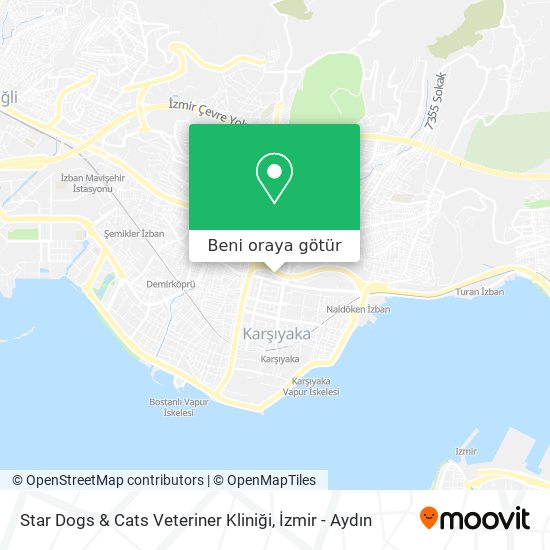 Star Dogs & Cats Veteriner Kliniği harita