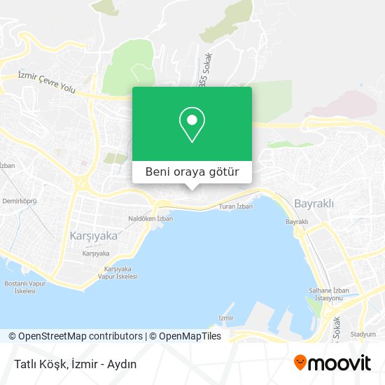 Tatlı Köşk harita