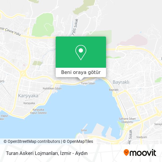 Turan Askeri Lojmanları harita