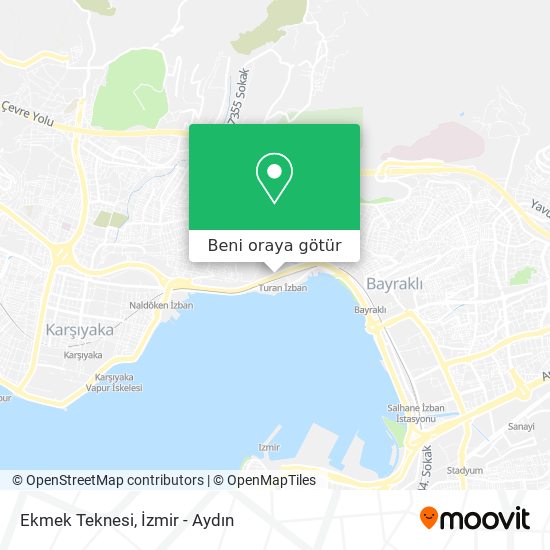 Ekmek Teknesi harita