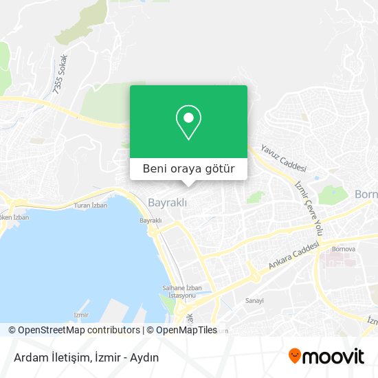 Ardam İletişim harita