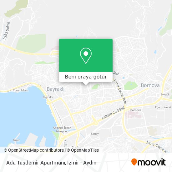 Ada Taşdemir Apartmanı harita
