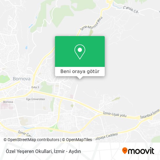 Özel Yeşeren Okullari harita