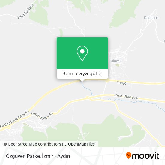 Özgüven Parke harita