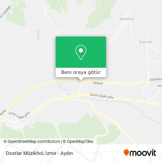 Dostlar Müzikhol harita