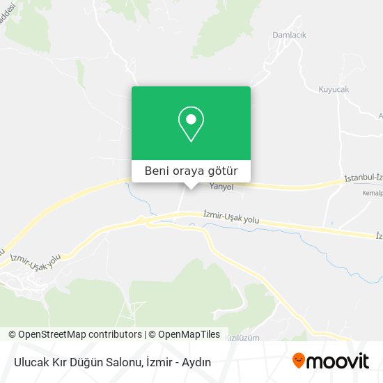 Ulucak Kır Düğün Salonu harita