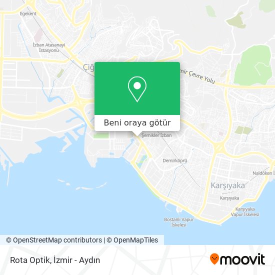 Rota Optik harita