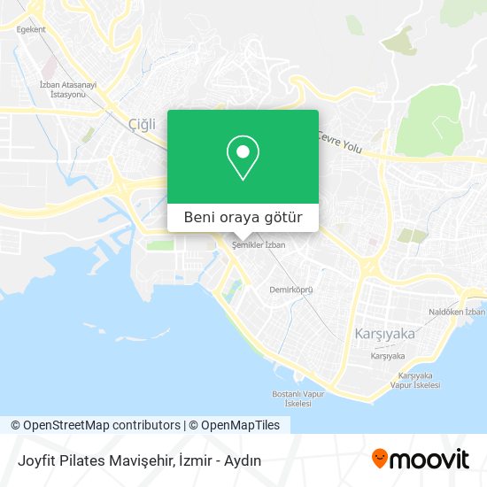Joyfit Pilates Mavişehir harita