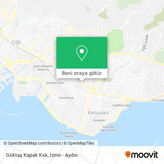 Göktaş Kapak Ksk harita