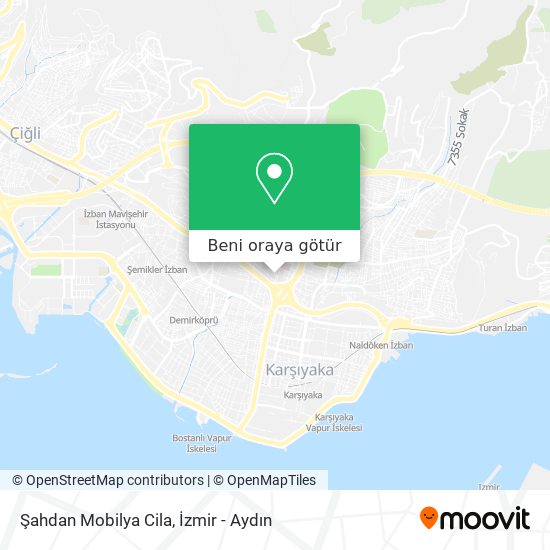 Şahdan Mobilya Cila harita