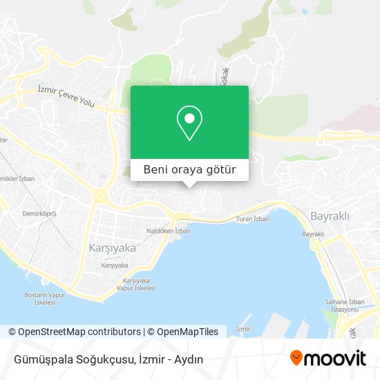Gümüşpala Soğukçusu harita