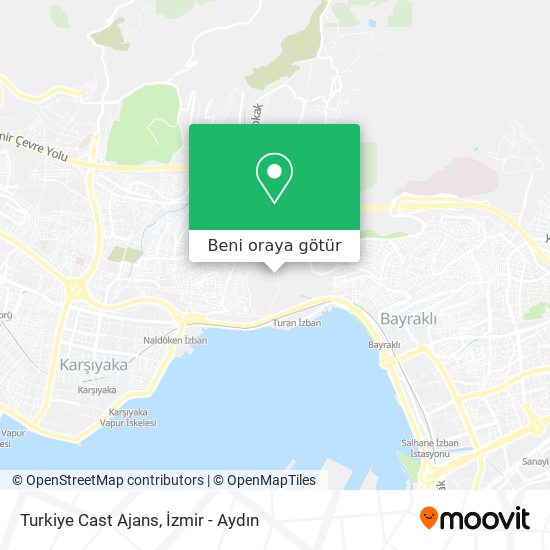 Turkiye Cast Ajans harita