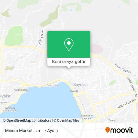 Minem Market harita