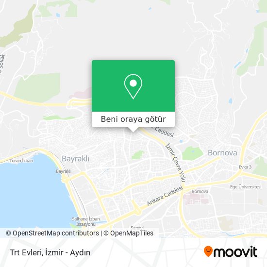 Trt Evleri harita